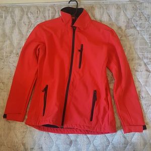 Red winter Jacket